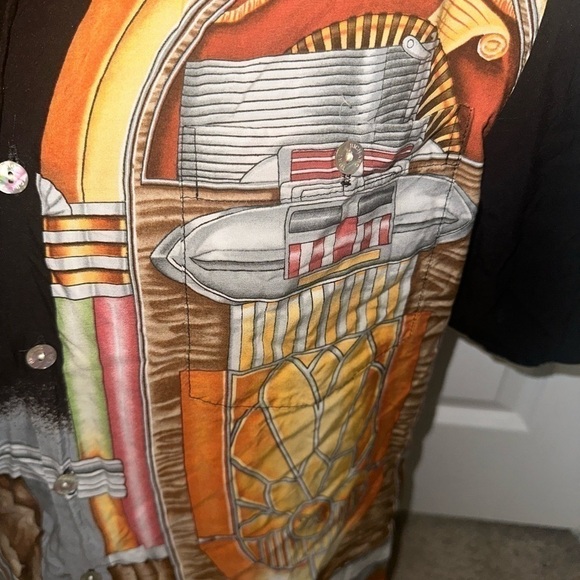 Men’s pre own as is Tori Richard size Small S made in USA button down shirt - Picture 5 of 5